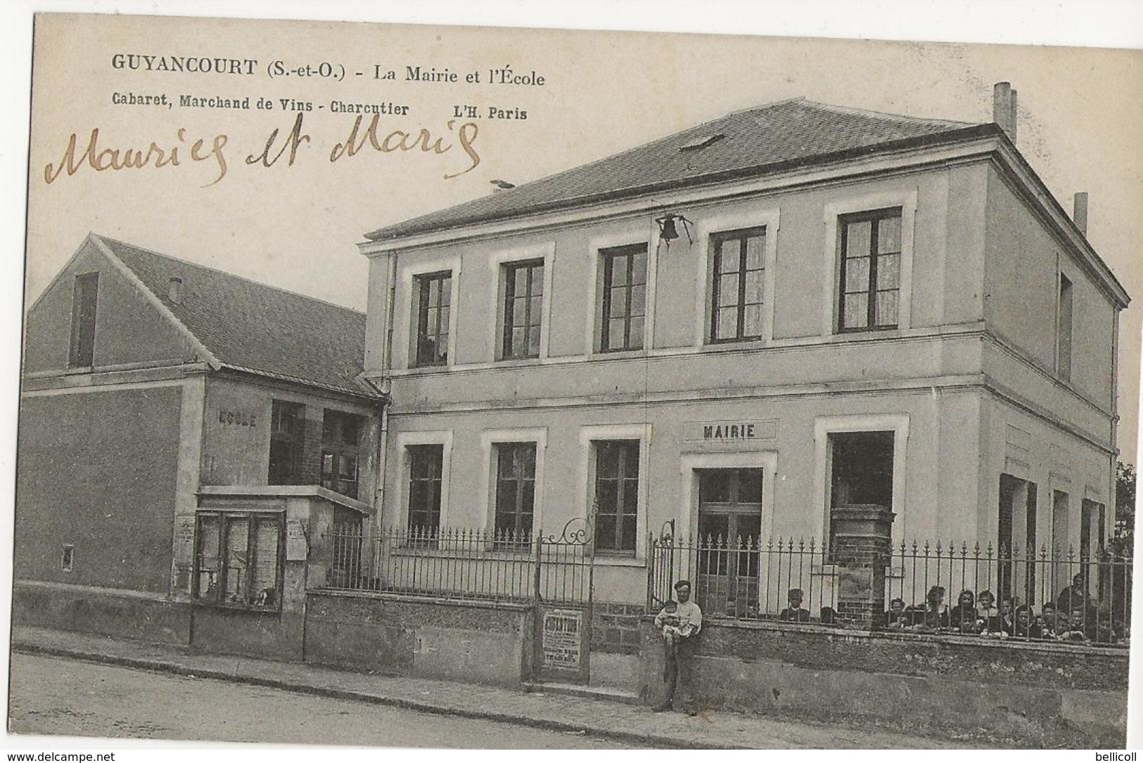 GUYANCOURT  -  La Mairie Et L'Ecole - Guyancourt