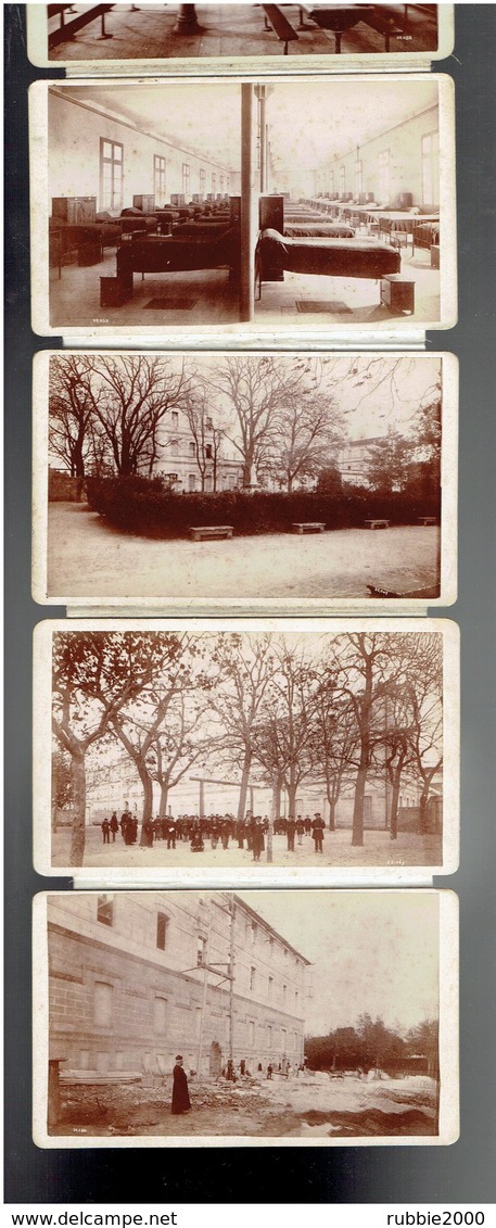 12 PHOTOS PETIT SEMINAIRE SAINT FIRMIN RUE DE NAZARETH A MONTPELLIER VERS 1890 DEVENU CASERNE DE LAUWE EN 1907 - Luoghi