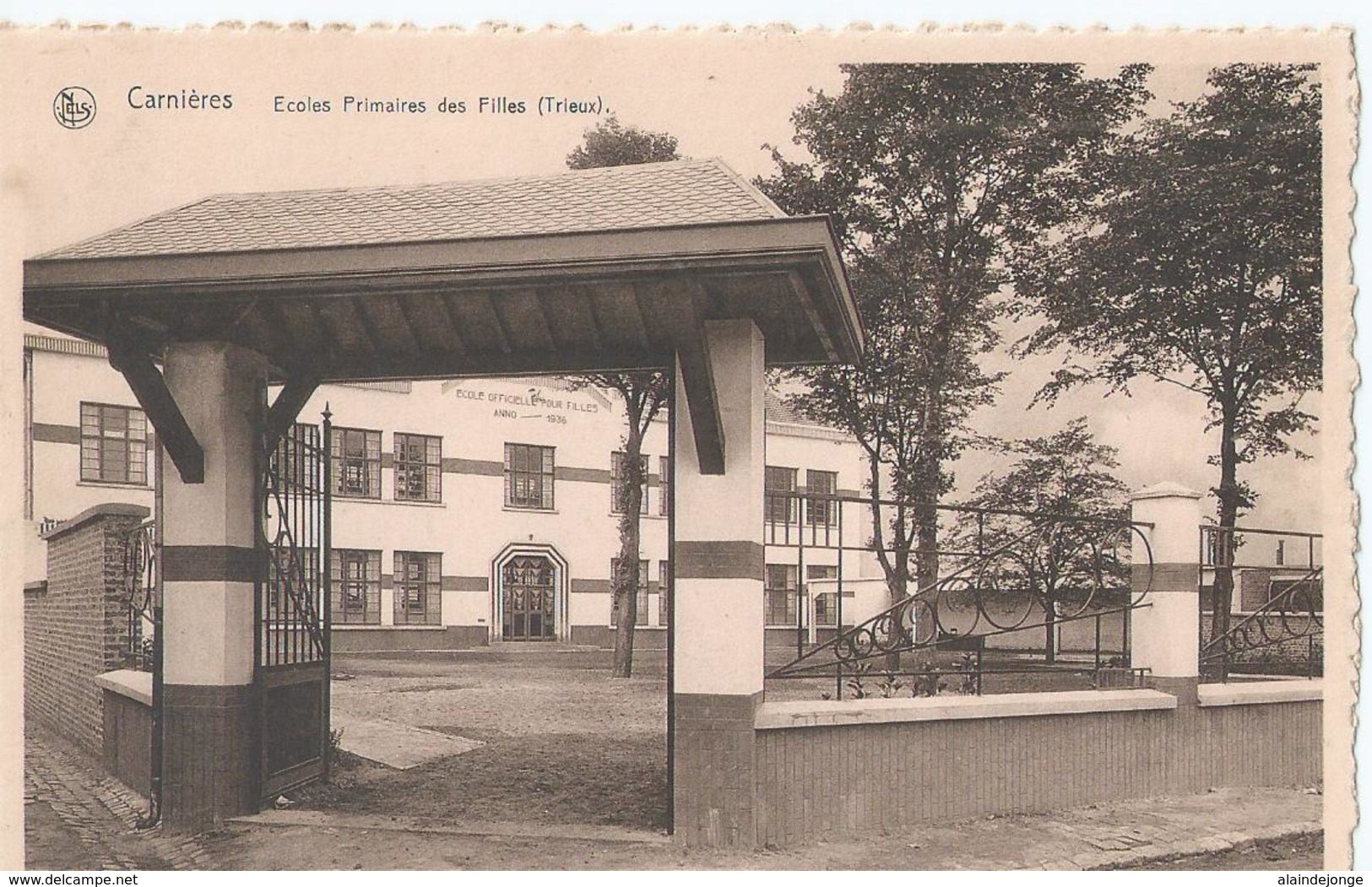 Carnières - Ecoles Primaires Des Filles (Trieux) - Ed. Impr. Maurice Fumière-Philippe - Carnières-Batreau - Morlanwelz