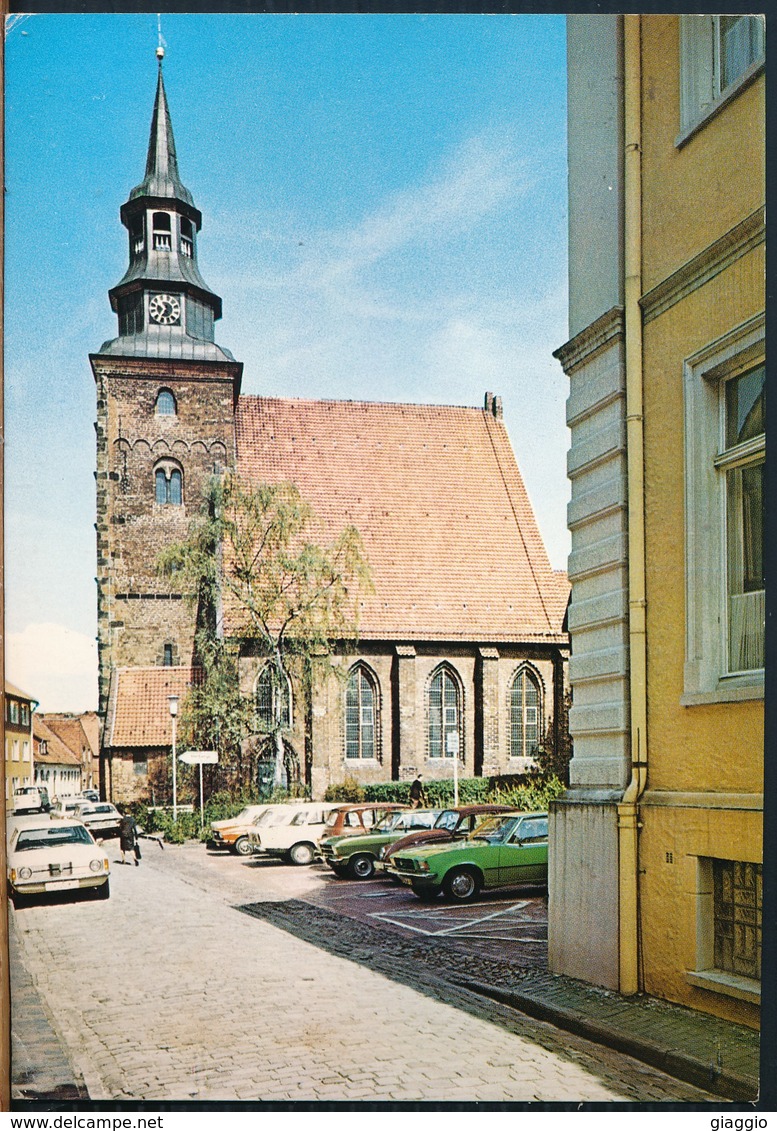 °°° 17248 - GERMANY - VERDEN - ST. JOHANNIS KIRCHE - 1976 With Stamps °°° - Verden