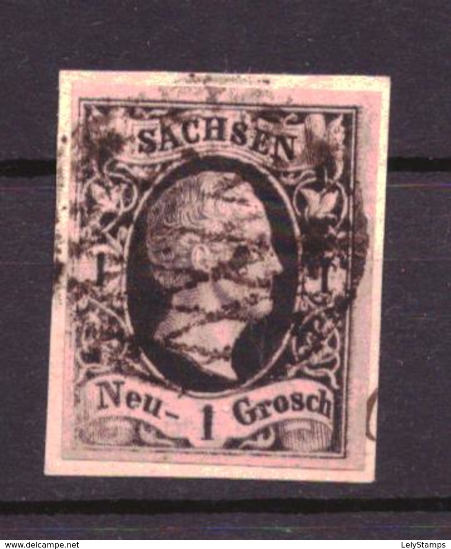 Sachsen / Saxony 4 Used (1851) - Saxony