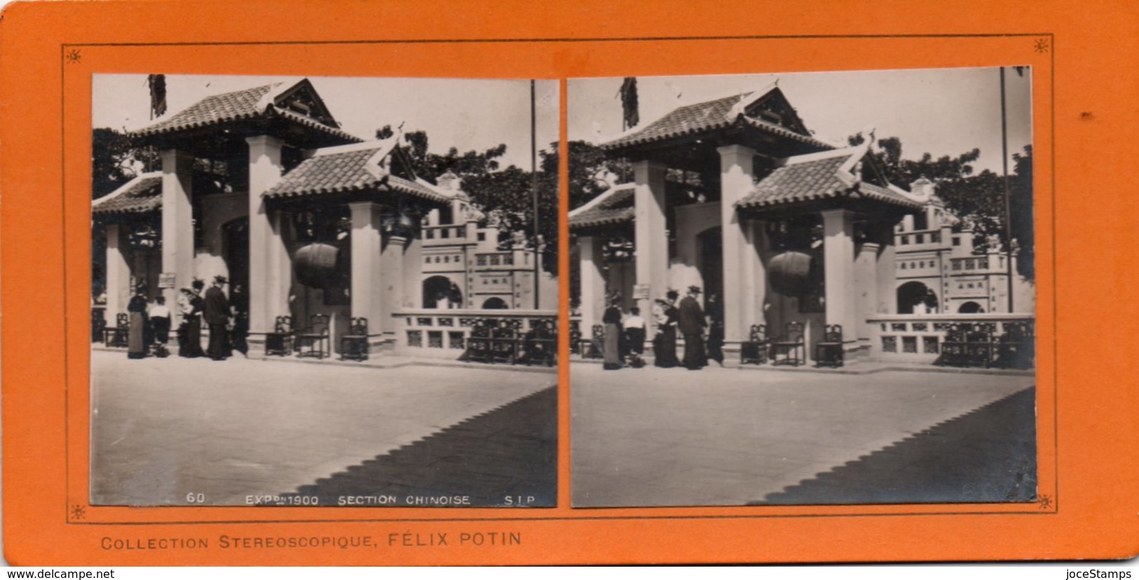 Paris Exposition De 1900 Section Chinoise - Photos Stéréoscopiques