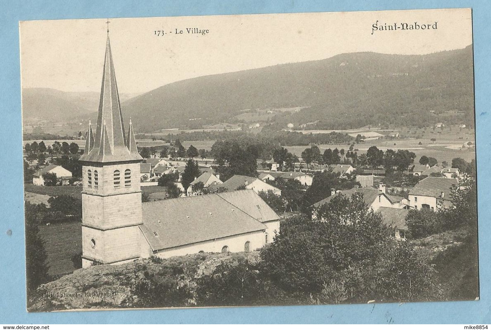 TH0443  CPA  SAINT-NABORD  (Vosges)  Le Village  +++++++ - Saint Nabord