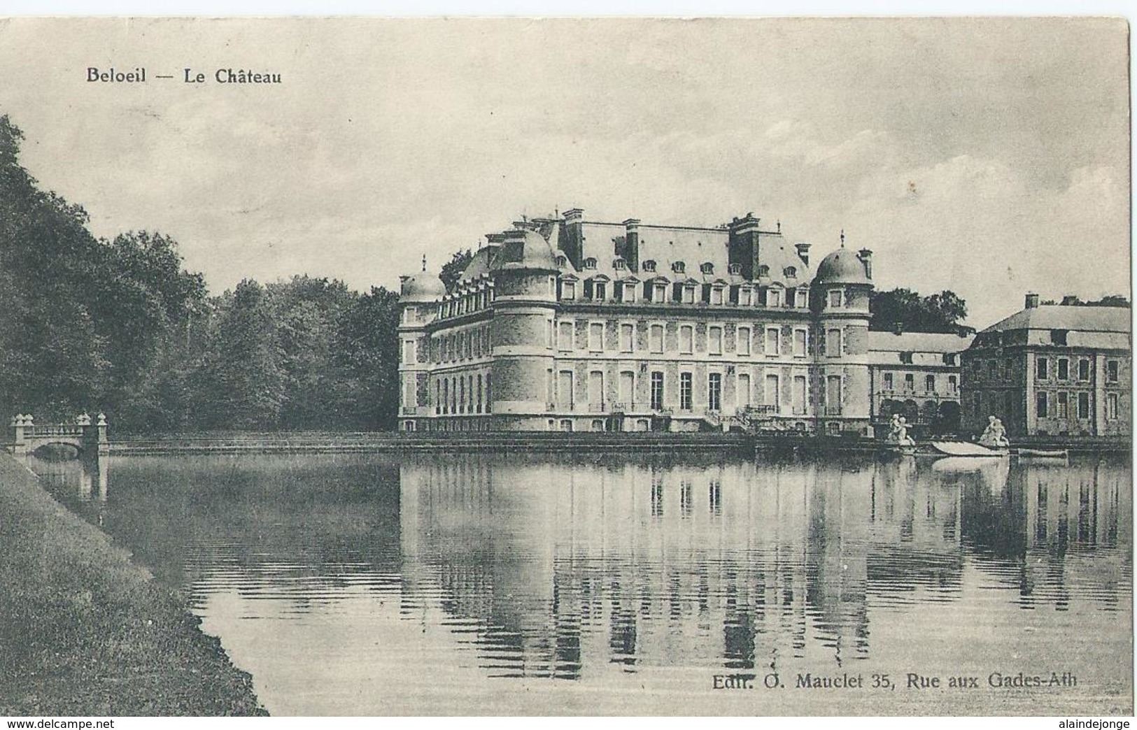Beloeil - Le Château - Edit. O. Mauclet, Ath - 1914 - Beloeil