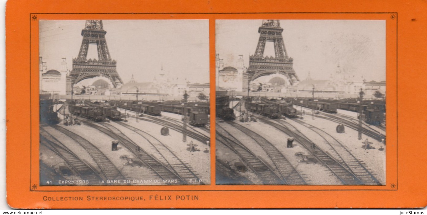 Paris Gare Exposition De 1900 La Gare Du Champ De Mars - Openbaar Vervoer
