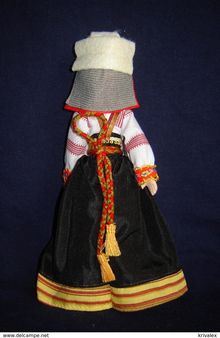 Porcelain Doll In Cloth Dress  Kursk - City Province - Russian Federation - Dolls