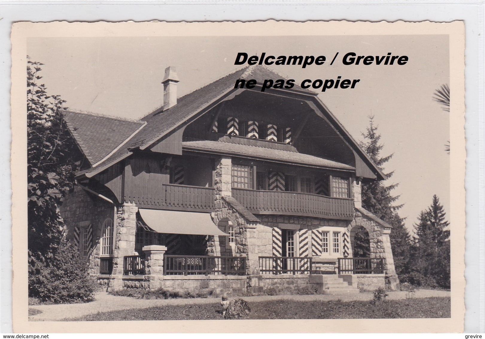 Le Pâquier. Villa De Style. Carte-photo 10x15 - Le Pâquier