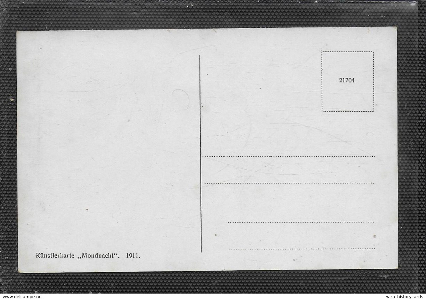 AK 0410  Schweinfurt - Künstlerkarte " Mondnacht " Um 1911 - Schweinfurt