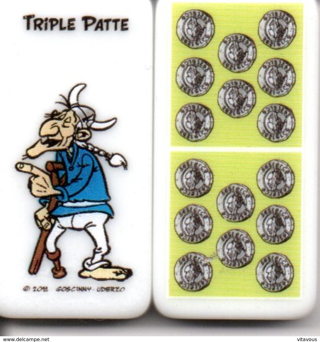 Triple Patte- Domino Astérix -  Figurine BD Jeu - Other & Unclassified