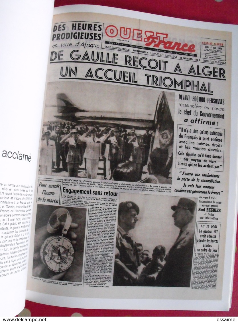 hors-série ouest-france et ouest-éclair. le 20ème siècle à la une. 2000. 239 pages