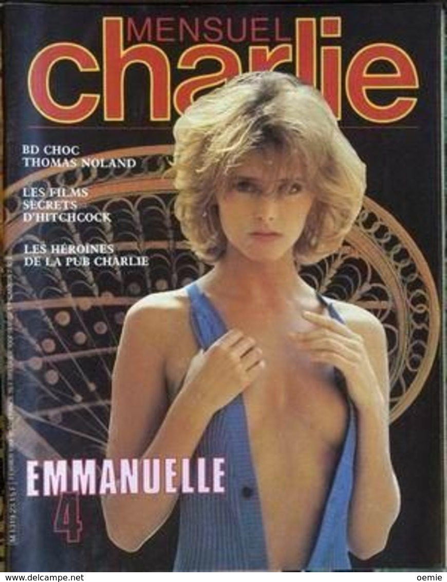 MENSUEL CHARLIE   °° N° 23  Emmanuelle  4 Fevrier 1984  SEPTEMBRE 1983 - 1950 - Nu