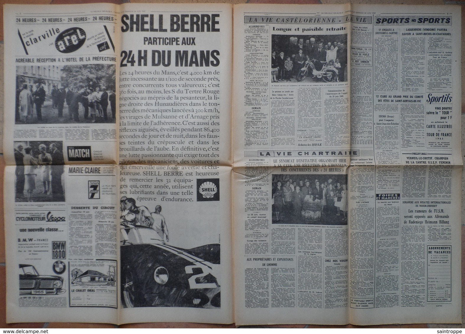 24 H Du Mans 1965.Ford Ou Ferrari ? - 1950 à Nos Jours