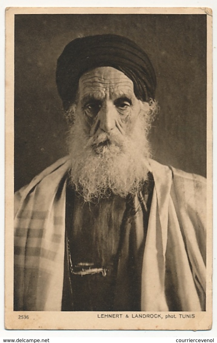 CPA - TUNISIE - Type D'Orient - "Vieux Rabbin" - Edit Lehnert & Landrock - Tunesien