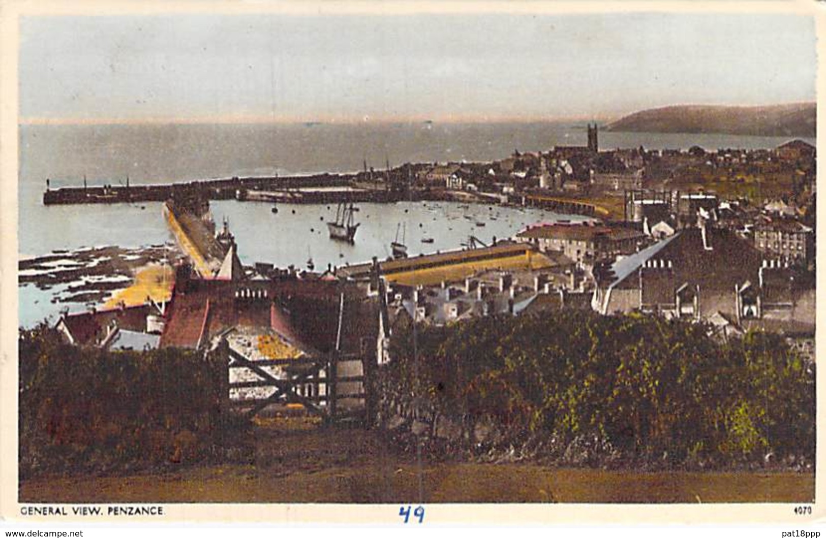 UK England / Angleterre ( Cornwall / Scilly Isles ) PENZANCE : General View - CPA - - Scilly Isles