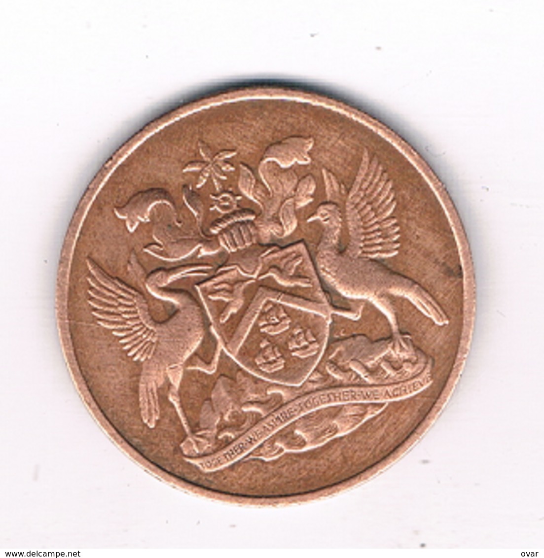 5 CENTS 1967 TRINIDAD AND TOBAGO /489/ - Trinidad & Tobago