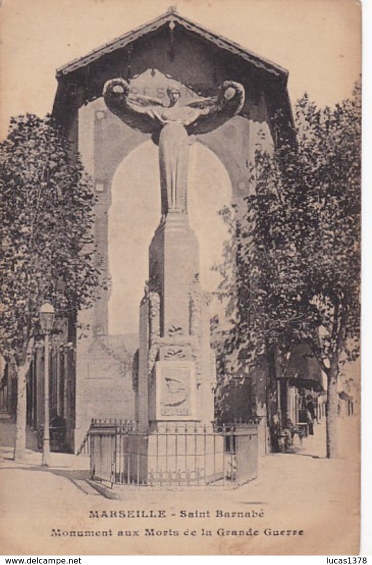 13 / MARSEILLE / SAINT BARNABE / MONUMENT AUX MORTS - Saint Barnabé, Saint Julien, Montolivet