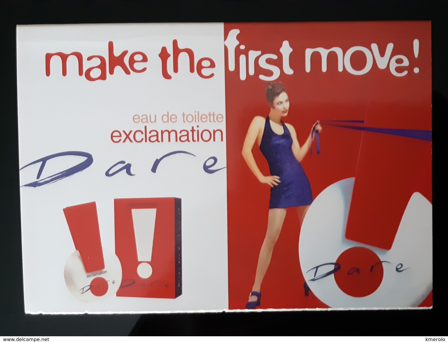 Exclamation Dare Parfum Lot De 3carte Postale - Modernes (à Partir De 1961)