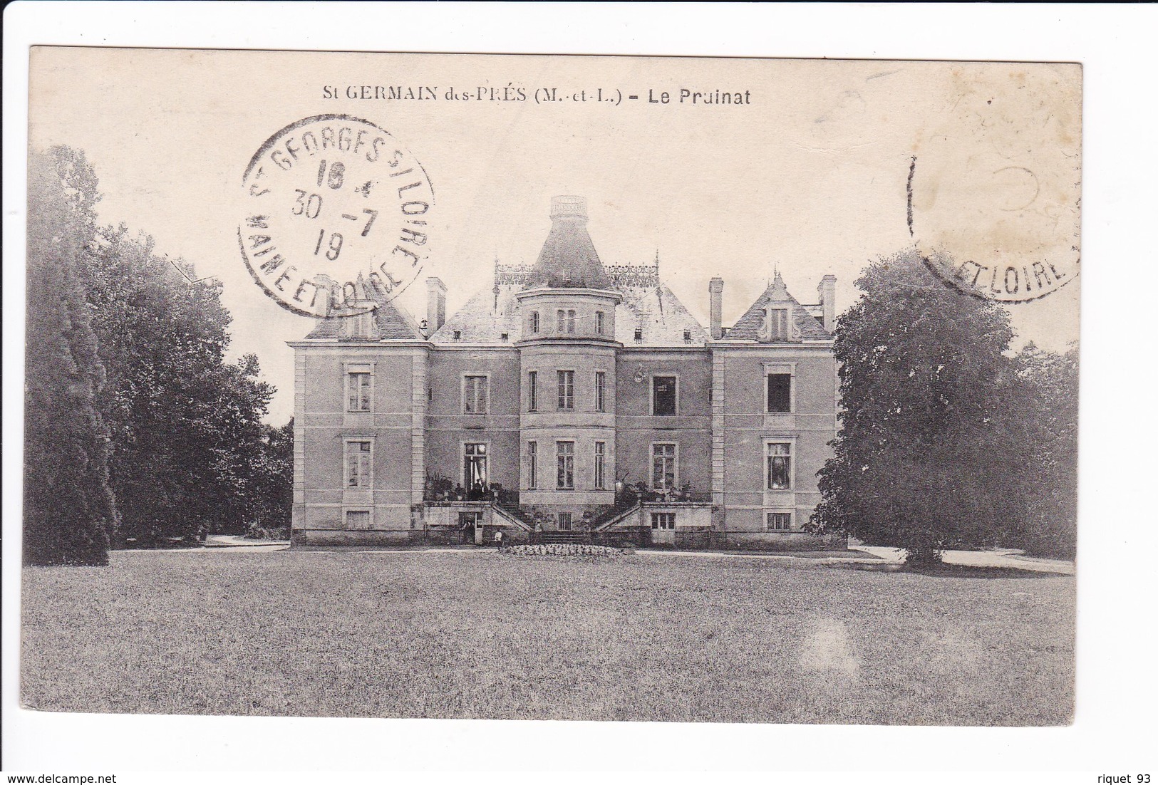 St-GERMAIN-des-PRES - Le Pruinat - Autres & Non Classés