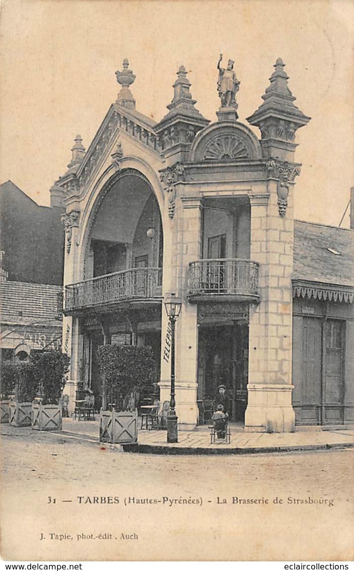 Tarbes          65          La Brasserie De Strasbourg        (voir Scan) - Tarbes