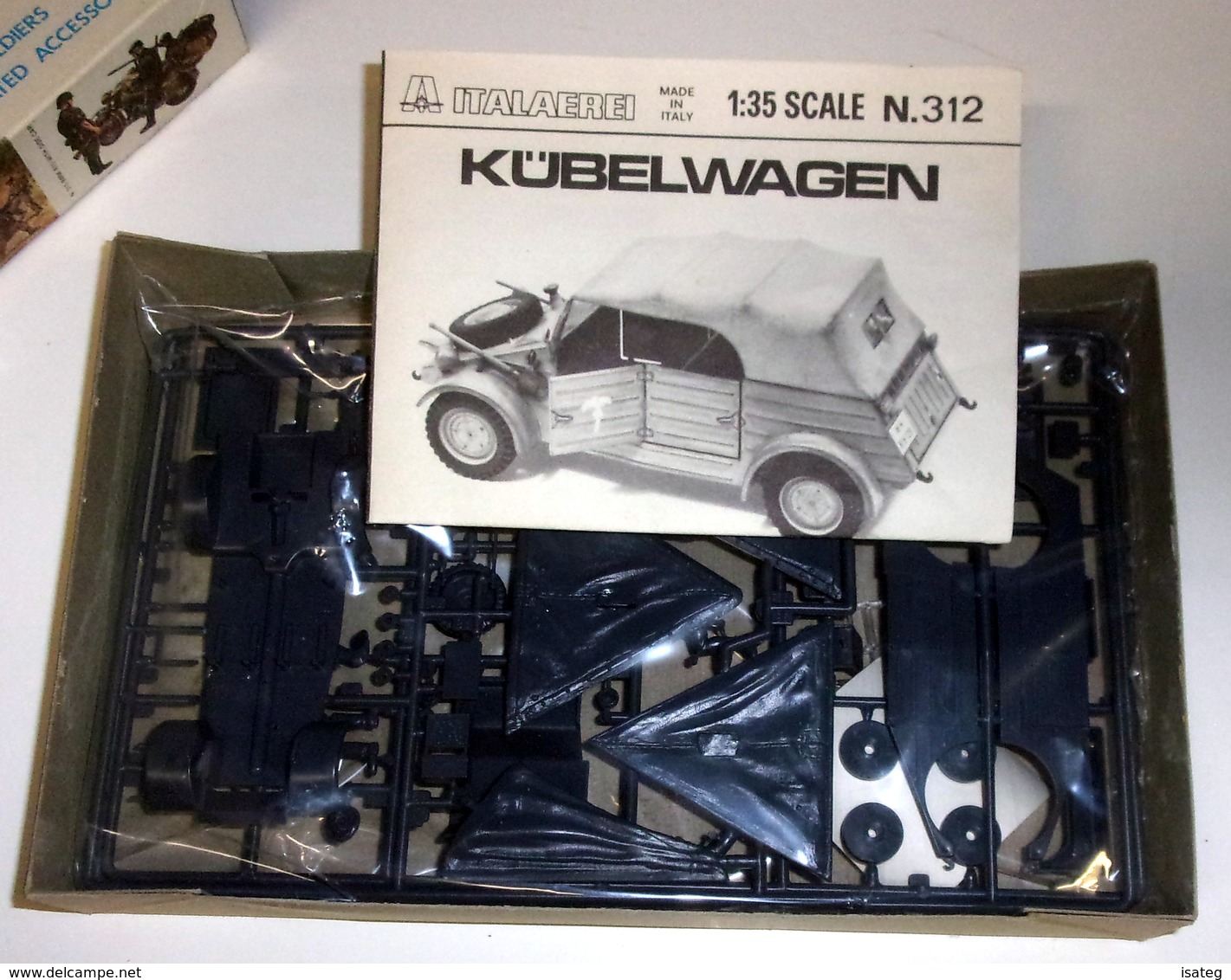 Maquette Kübelwagen German Personnel Car - Italeri - Auto's