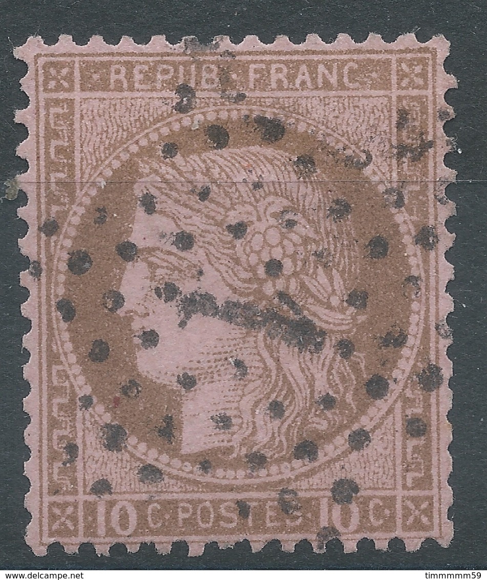 Lot N°52346  N°54, Oblit étoile Chiffrée 1 De PARIS (Pl De La Bourse) - 1871-1875 Cérès