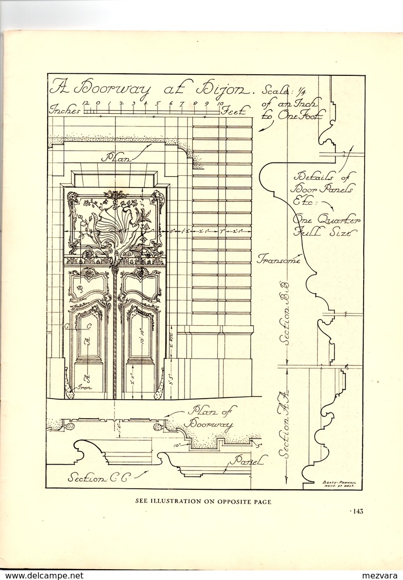 The Tuileries Brochures 1932, Mai, N°5. An Architect Revisits France. Auteurs / Authors: Samuel Chamberlain & FR Yerbury - Architettura/ Design