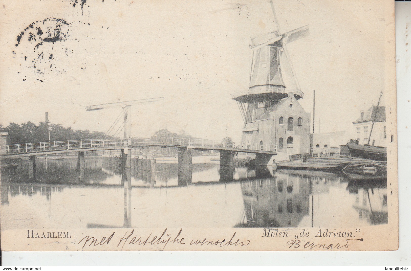 HAARLEM - Molen De Adriaan   ( Moulin à Vent  Windmolen )  ETAT - Haarlem