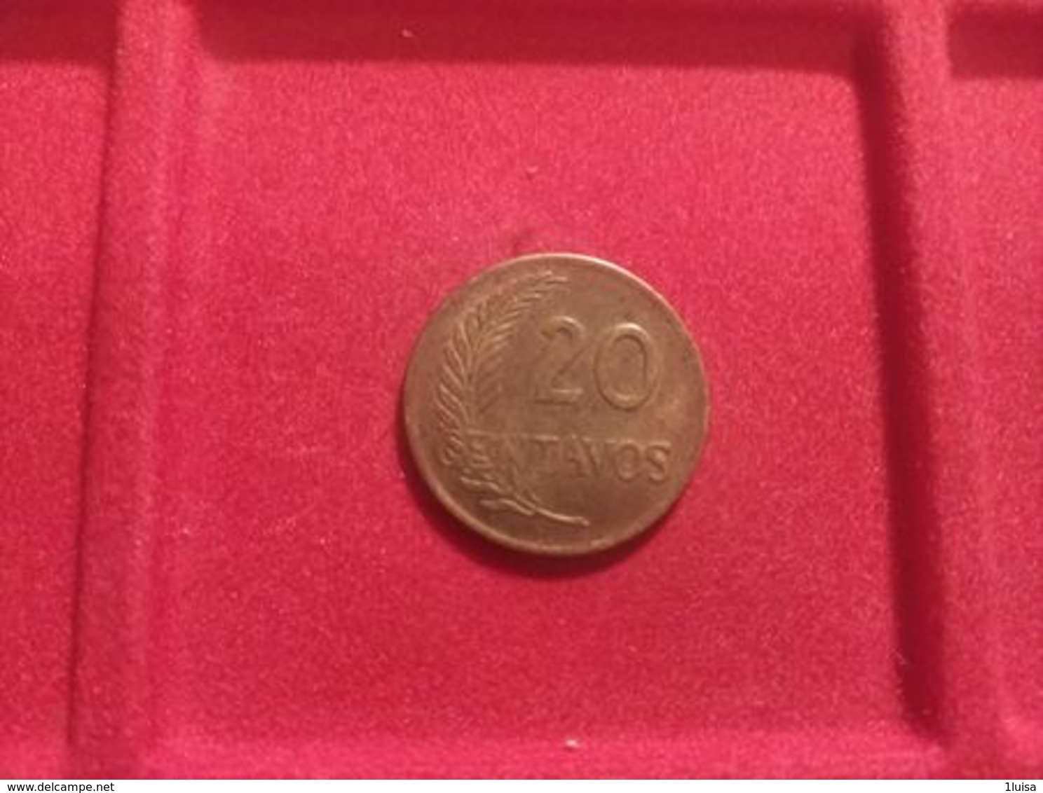 PERU' 20 Centavos 1964 - Perú