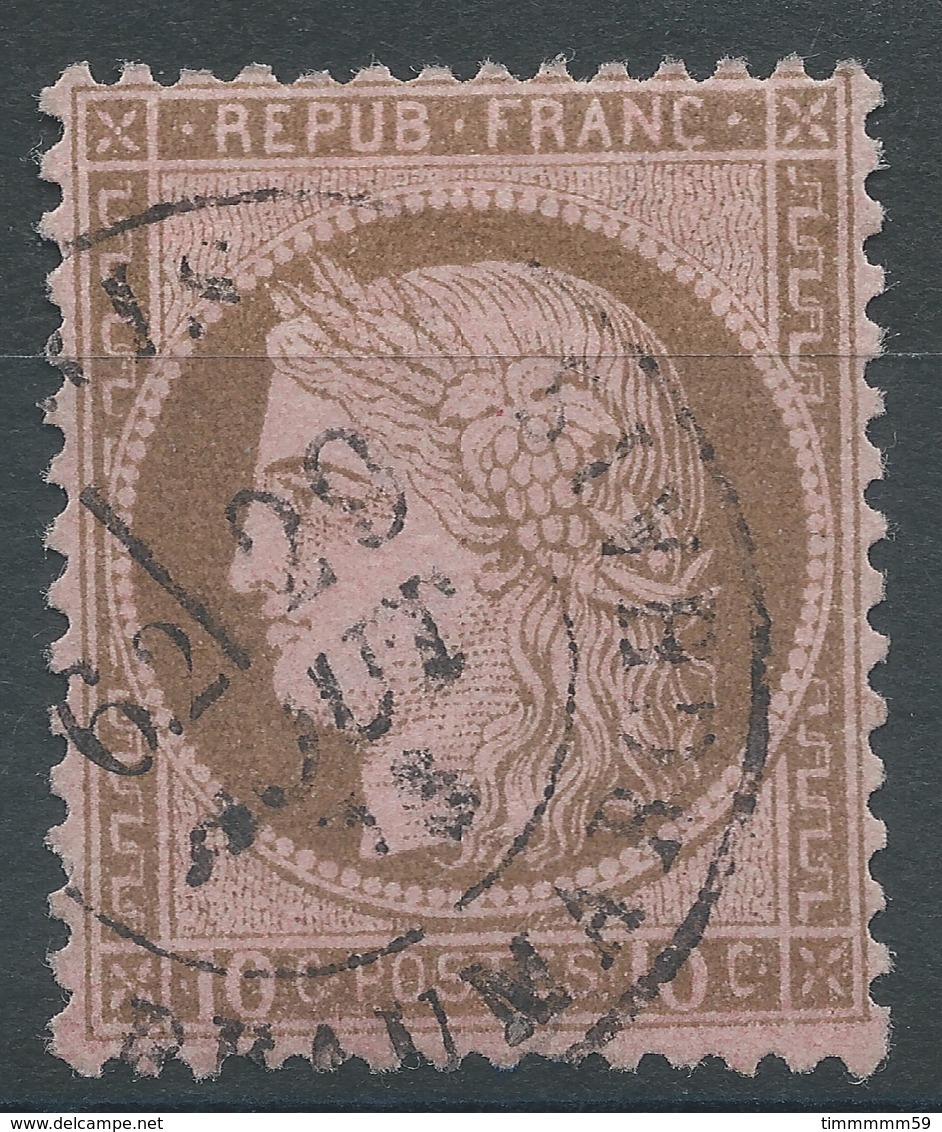Lot N°52357  N°54, Oblit Cachet à Date De PARIS (Bt Beaumarchais) - 1871-1875 Cérès