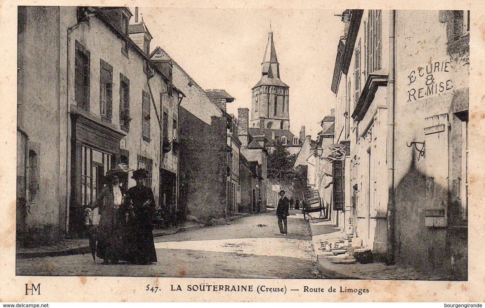 LA SOUTERRAINE ROUTE DE LIMOGES - La Souterraine