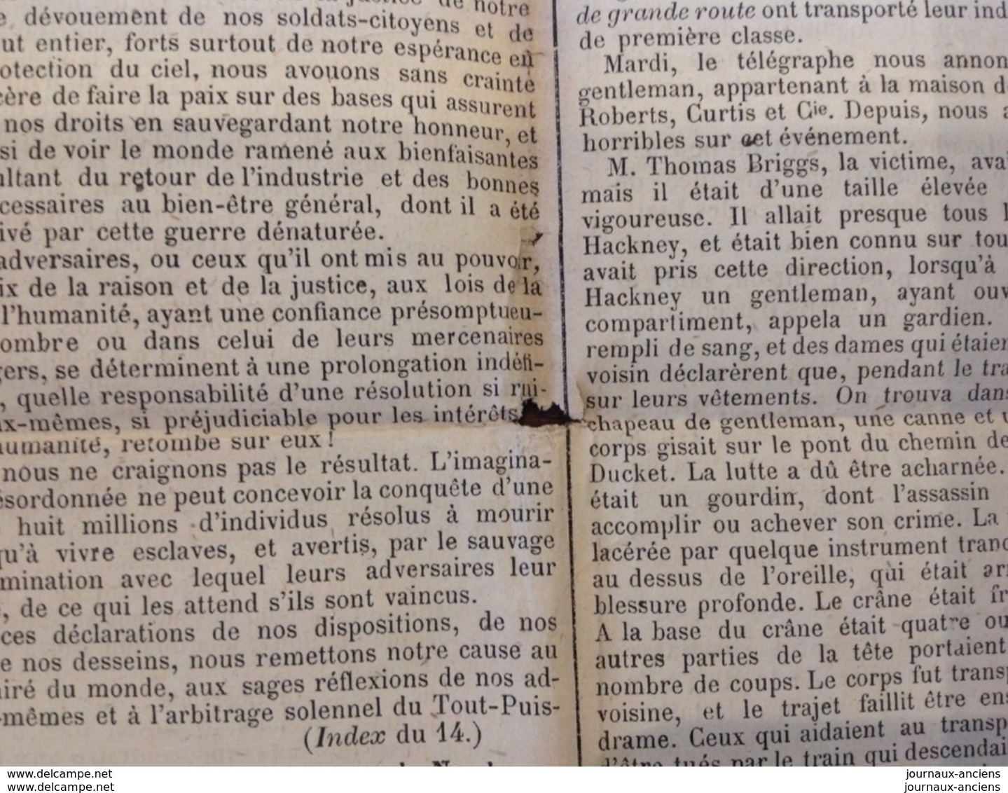 1864 LE COURRIER DES DEUX CHARENTES - LE VINAGE DES VINS - PONS - BERNARD PALISSY - RIOUX Etc ..... - 1850 - 1899