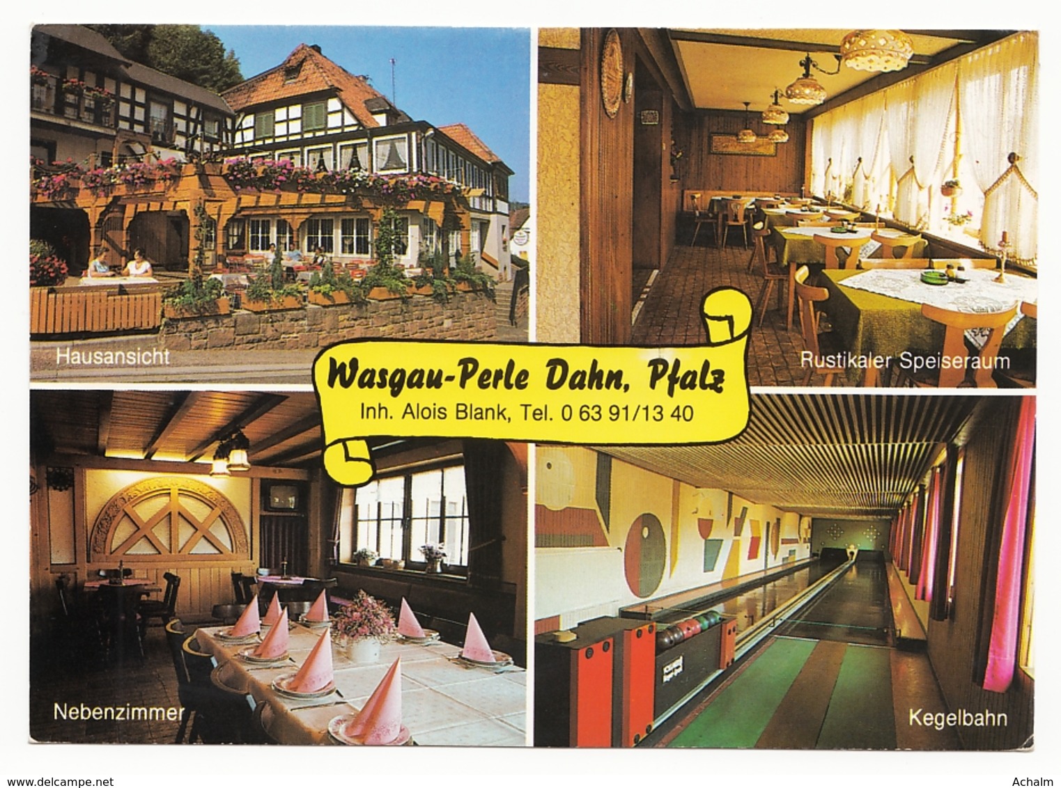 Dahn In Der Pfalz - Speiserestaurant Wasgau-Perle - 4 Ansichten - Dahn