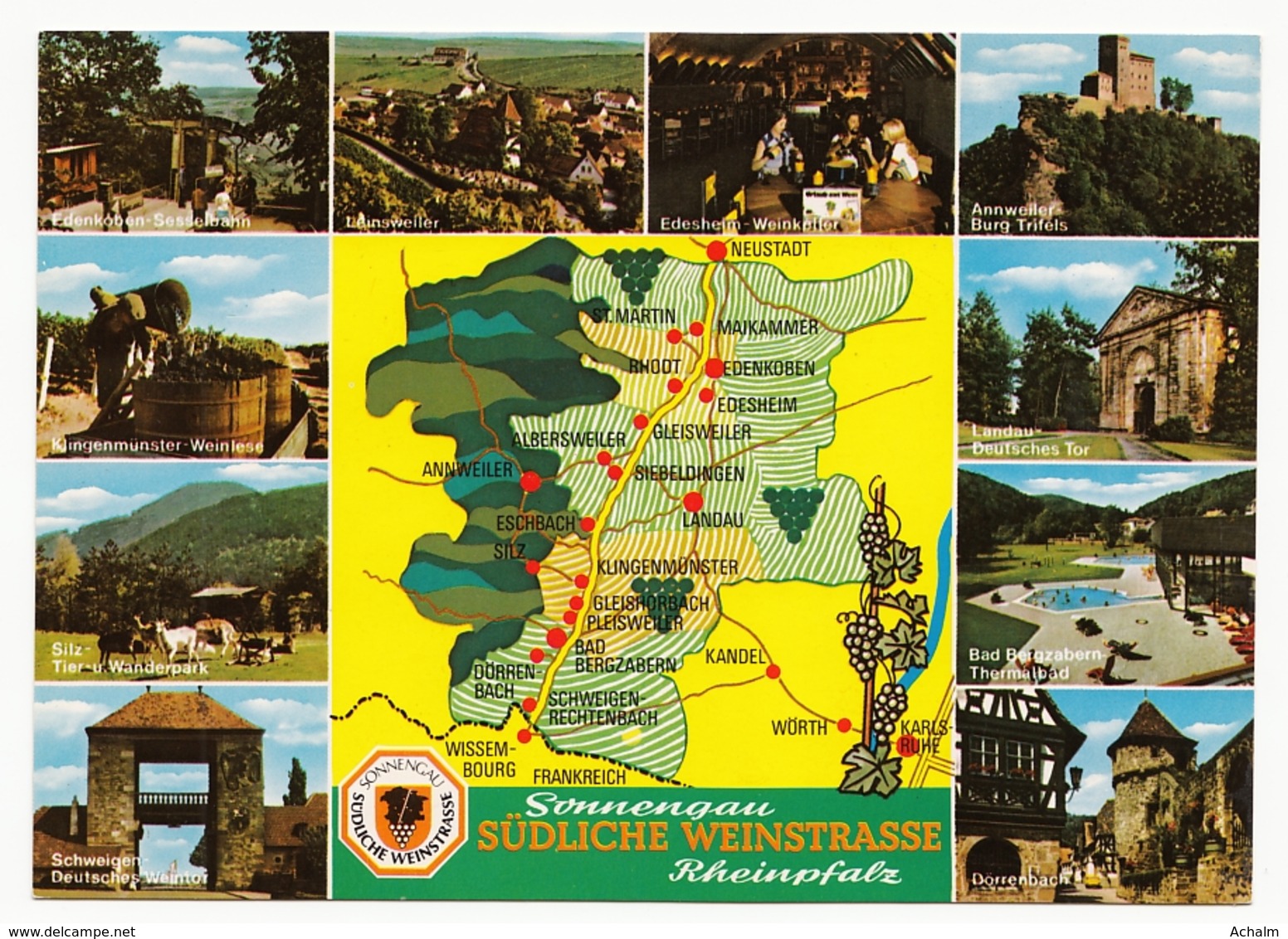 Sonnengau - Südliche Weinstrasse Rheinpfalz - 11 Ansichten - Autres & Non Classés