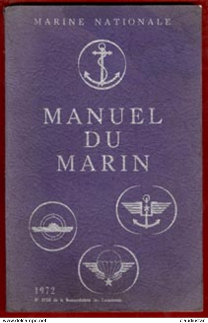 ** MANUEL  Du  MARIN  1972 ** - Barche