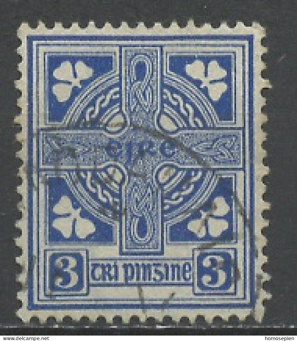 Irlande - Ireland - Irland 1941-44 Y&T N°83 - Michel N°76 (o) - 3p Croix Celtique - Oblitérés