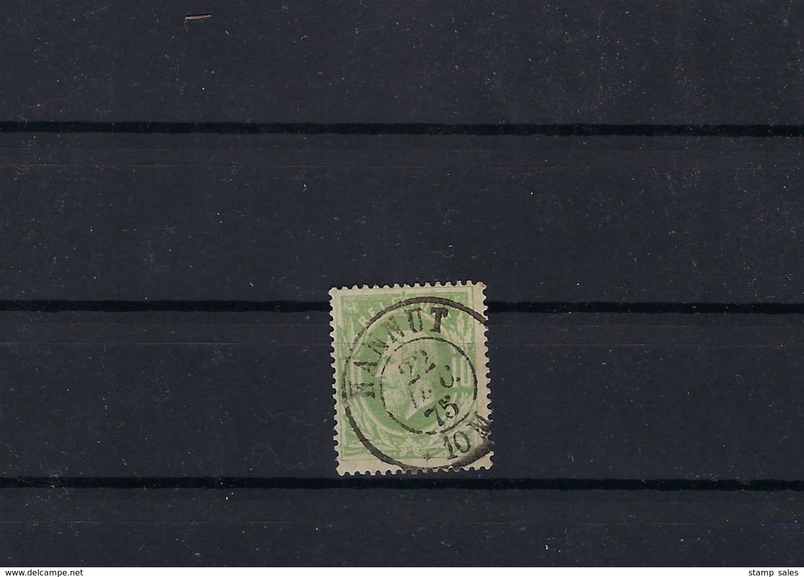 N°30 (ntz) GESTEMPELD DCa Hannut COBA € 8,00 - 1869-1883 Léopold II