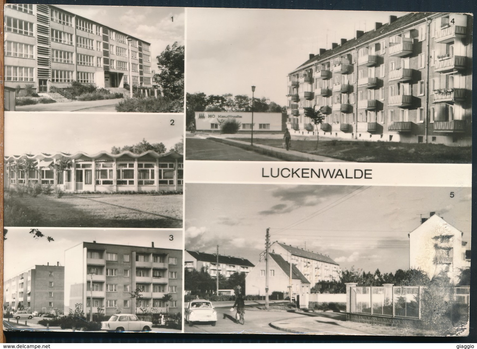 °°° 17334 - GERMANY - LUCKENWALDE - VIEWS - With Stamps °°° - Luckenwalde