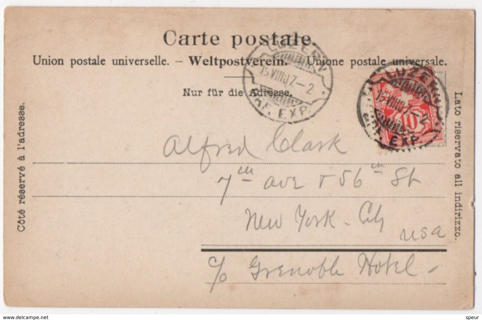 Switzerland - Spirigen. Undivided Back, Postally Used In 1907 - Other & Unclassified