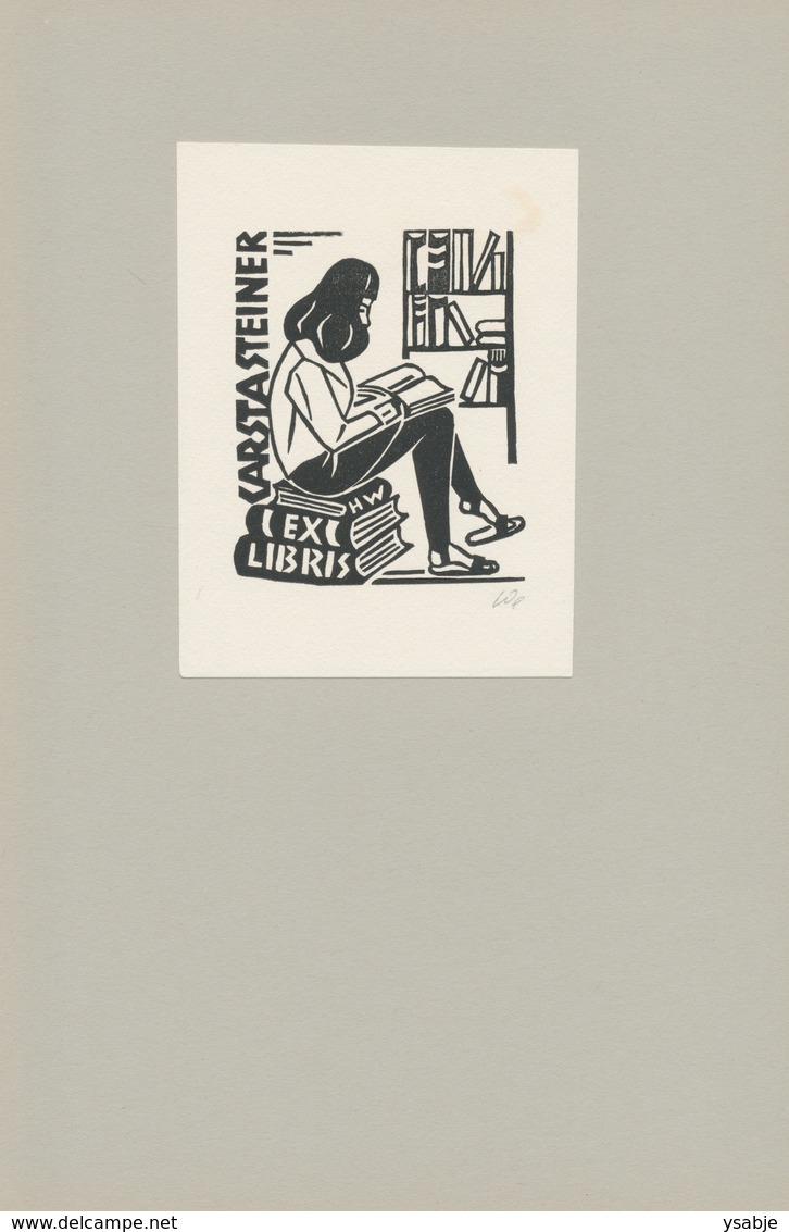 Ex Libris Carsta Steiner - Hans Wetzig - Ex-libris