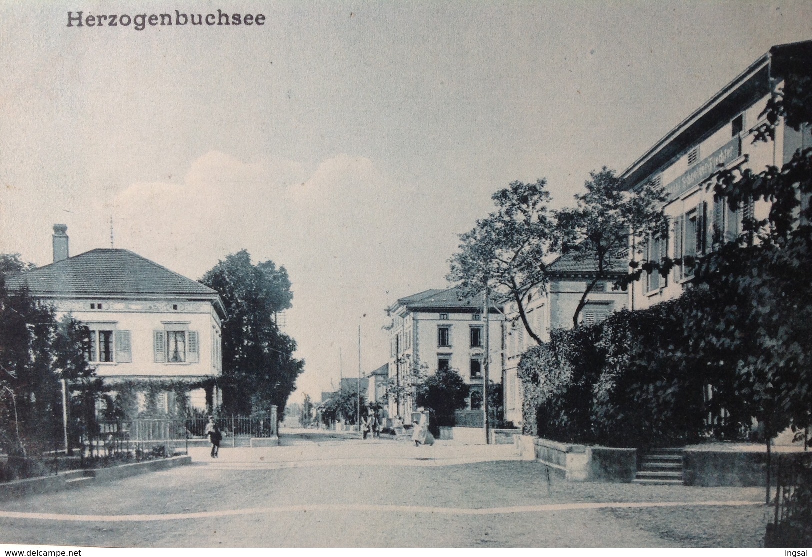 Switzerland........Herzogenbuchsee ...... " Street Scene"....ca. 1900/20 - Herzogenbuchsee