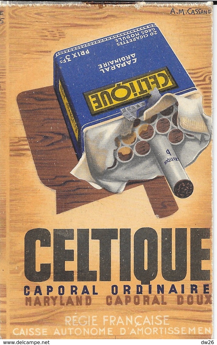 Publicité: Cigarettes Anic Et Celtique - Carnet De Notes, Cigares Voltigeurs, Allumettes Casque D'Or - Reclame-artikelen