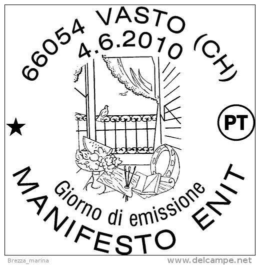 ITALIA - Usato - 2010 - Turismo - Manifesto Storico Dell'ENIT - 0,60 - 2001-10: Usati