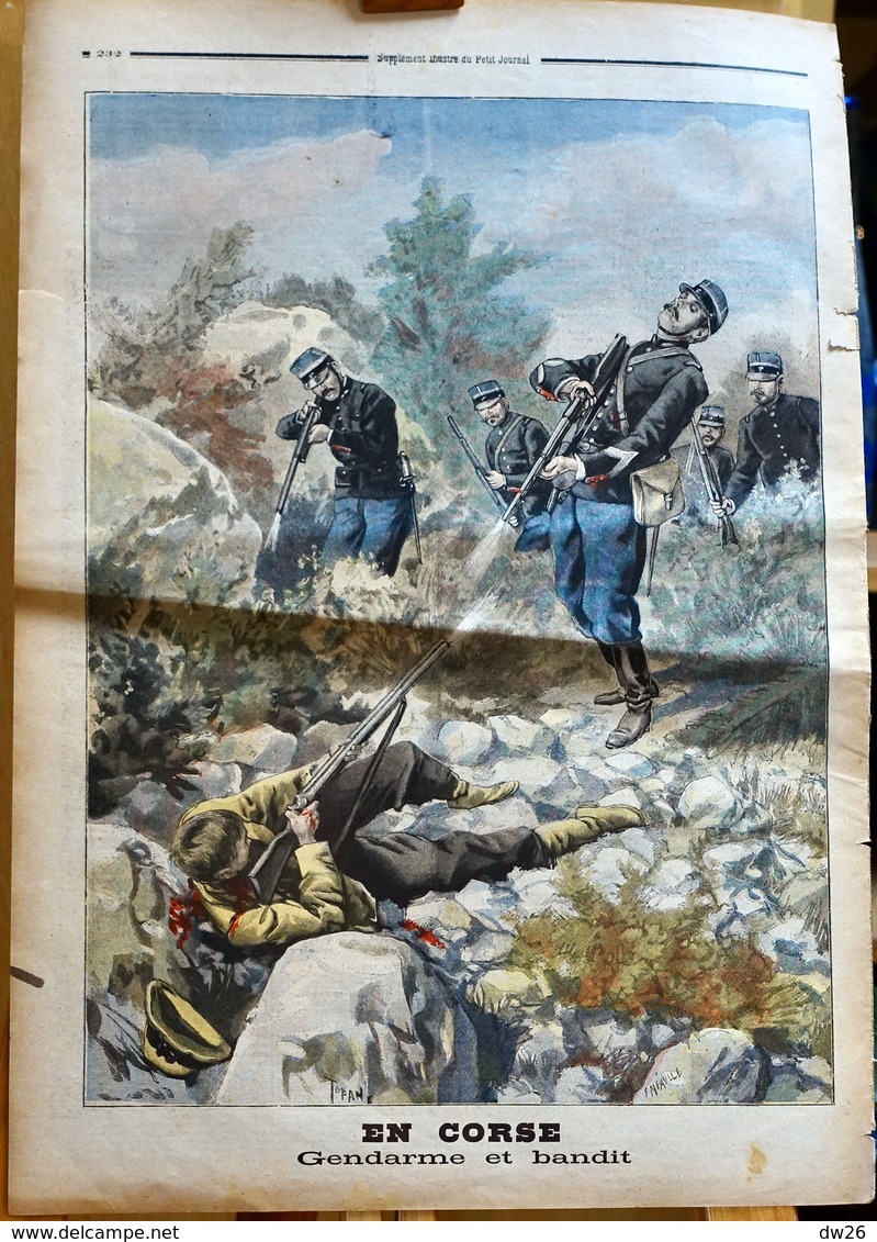 Le Petit Journal Supplément Illustré - Dimanche 17 Juillet 1898 N° 400 - Incident Esterhazy-Picquart, Bandit Corse - 1850 - 1899