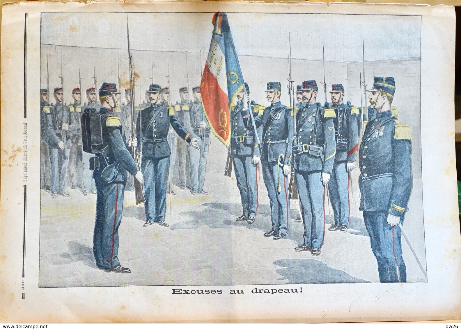 Le Petit Journal Supplément Illustré - Dimanche 11 Décembre 1898 N° 421 - Mines De Lens, Excuses Au Drapeau - 1850 - 1899
