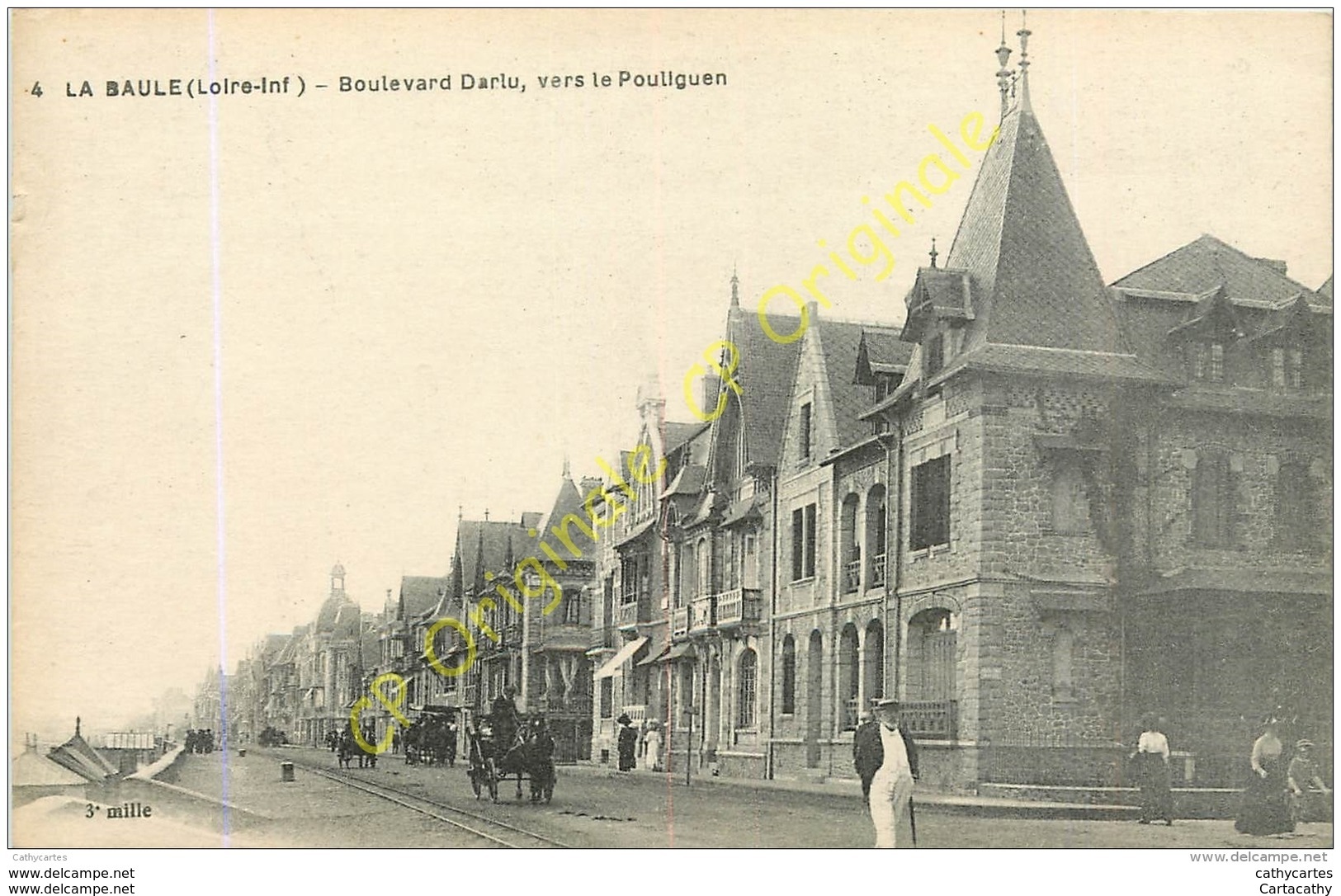 44.  LA BAULE .  Bouleavrd Darlu Vers Le Pouliguen . - La Baule-Escoublac