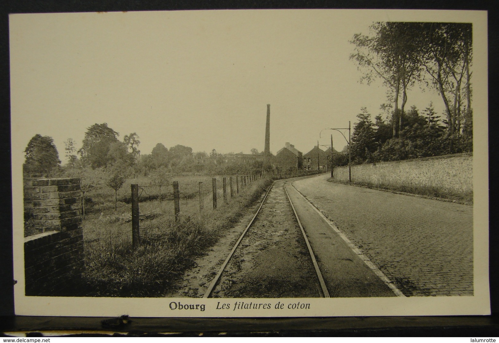 CP. 2990. Obourg. Les Filatures De Coton - Mons