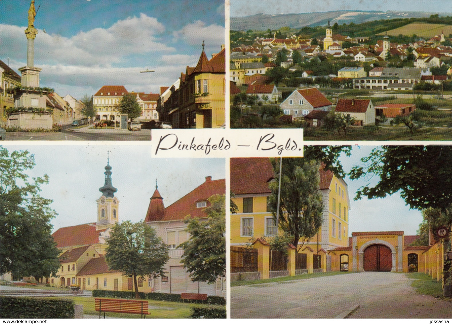 AK- Burgenland - Pinkafeld - Ortsansichten - 1967 - Pinkafeld