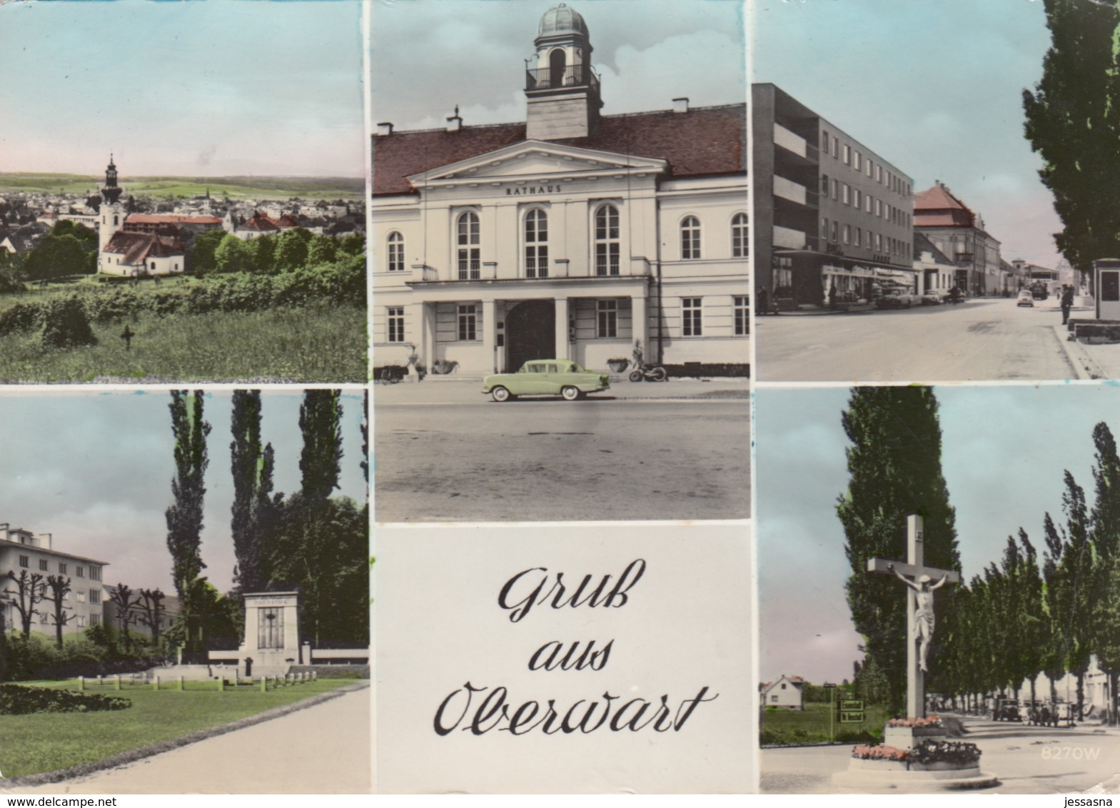 AK- Burgenland - Oberwart - Ortsansichten - 1962 - Oberwart