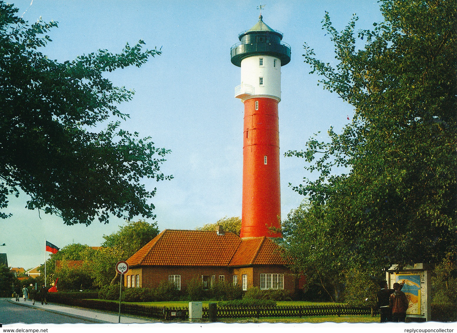 DEUTSCHLAND / Insel WANGEROOGE    -   Lighthouse  ,  Leuchtturm - Faros