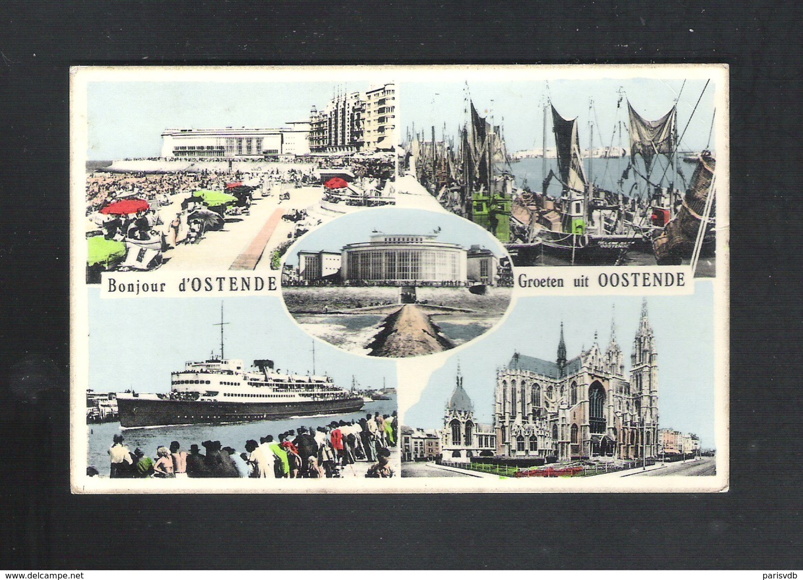 OOSTENDE - GROETEN UIT OOSTENDE - BONJOUR D' OSTENDE  (13.394) - Oostende